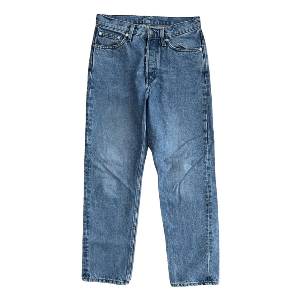 Arket Straight Leg Bluejeans